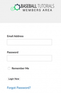 Log In Screenshot